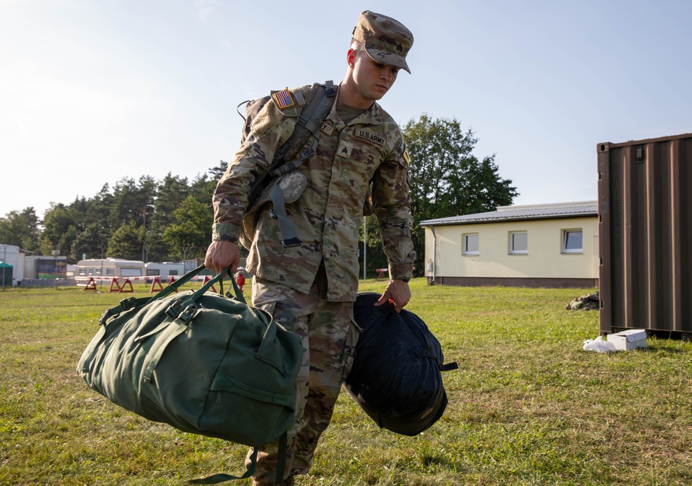 U.S. Army Europe and Africa Best Squad Competition: In-Processing