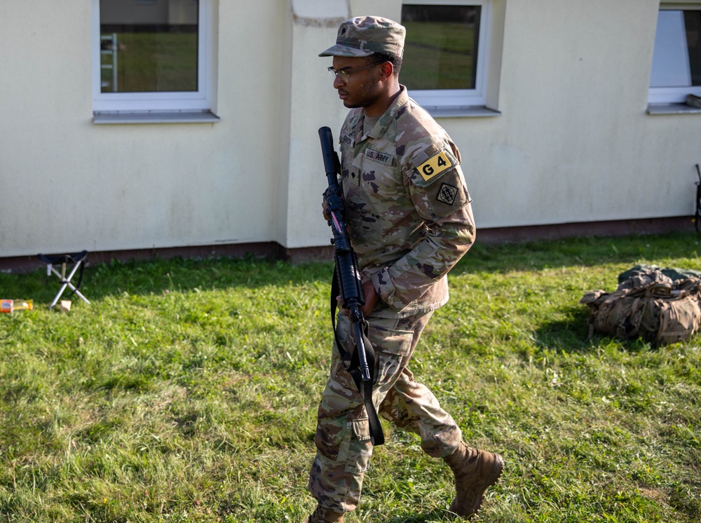 U.S. Army Europe and Africa Best Squad Competition: In-Processing