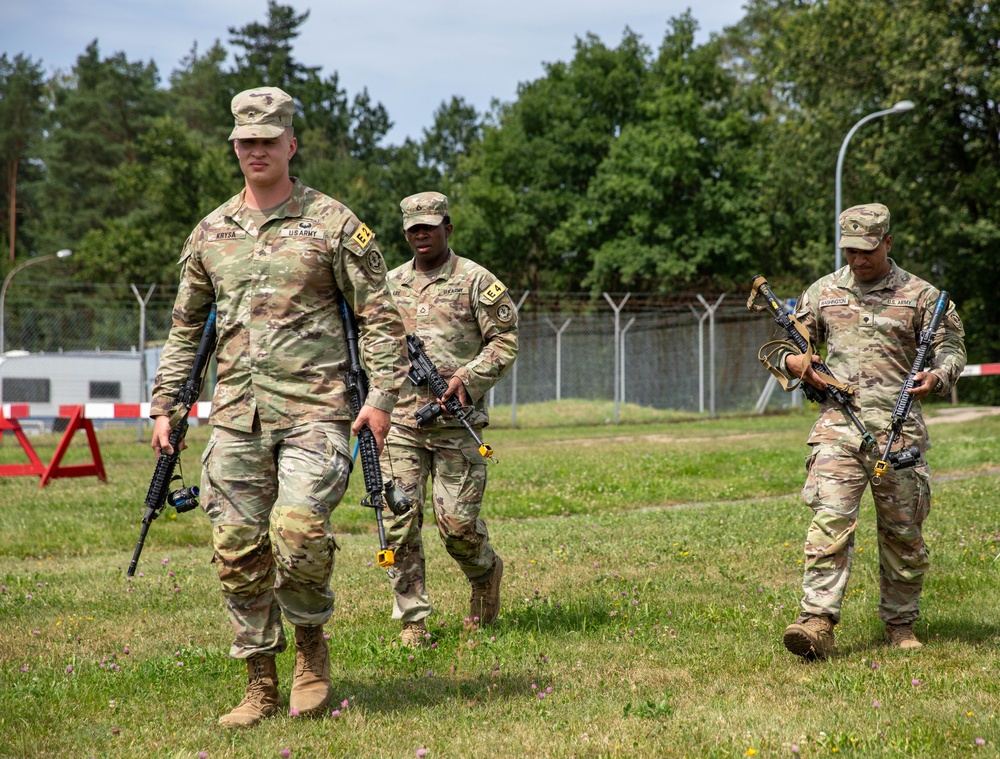 U.S. Army Europe and Africa Best Squad Competition: In-Processing