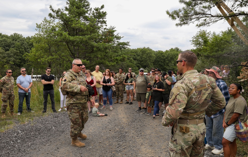 1-109th Field Artillery hosts family day at Fort Indiantown Gap