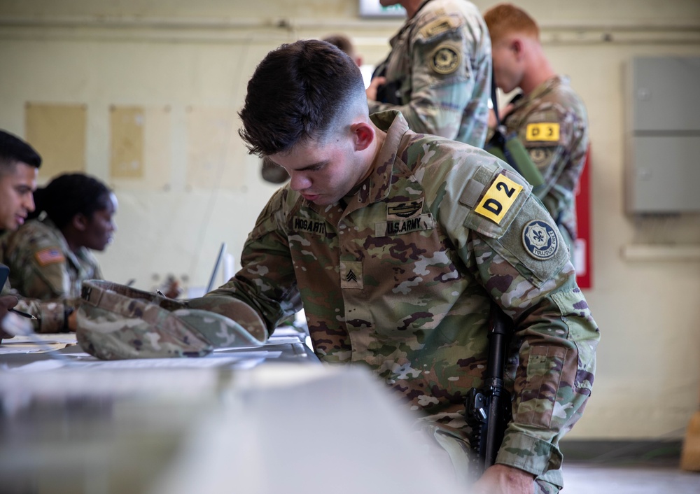 U.S. Army Europe and Africa Best Squad Competition: In-Processing