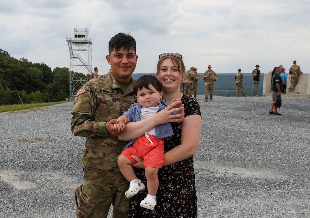 1-109th Field Artillery hosts family day at Fort Indiantown Gap