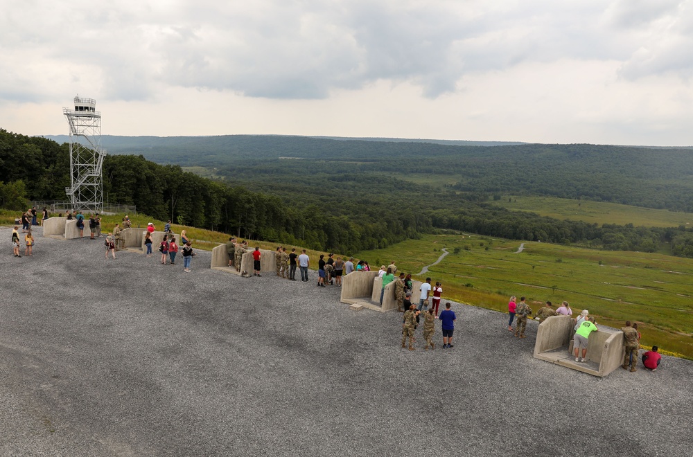 1-109th Field Artillery hosts family day at Fort Indiantown Gap