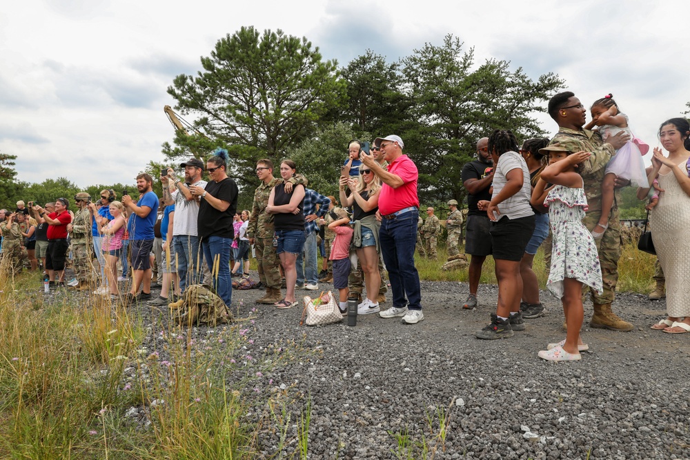 1-109th Field Artillery hosts family day at Fort Indiantown Gap