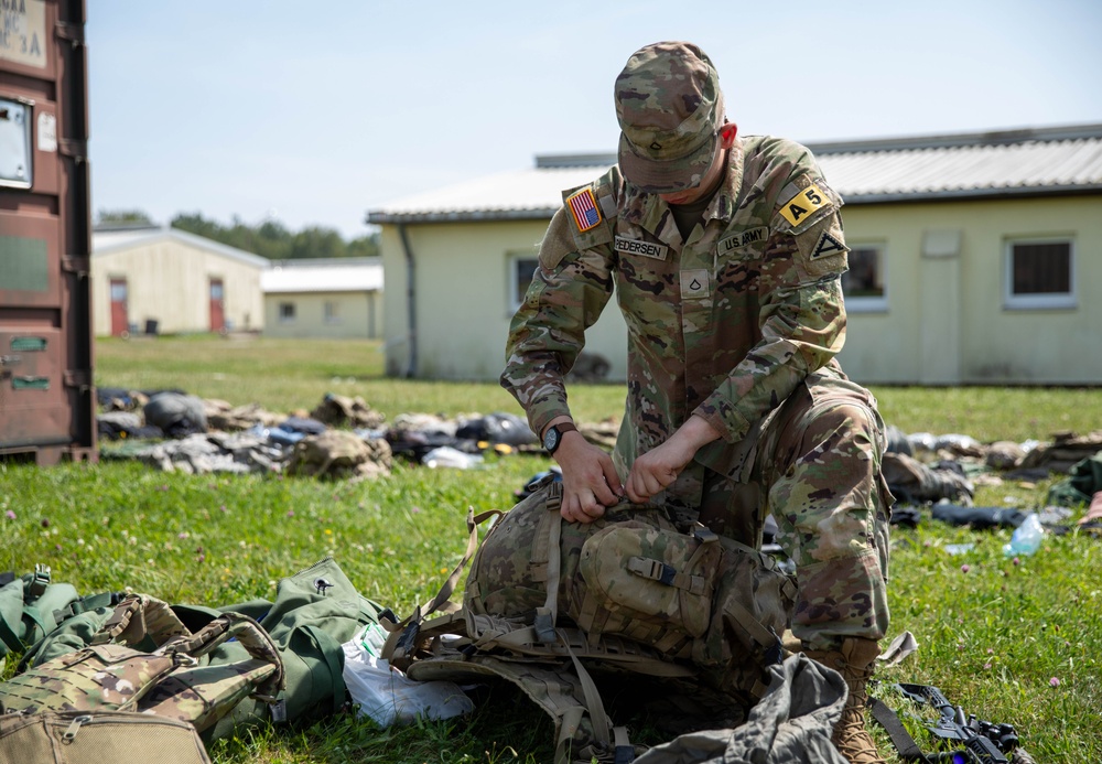 U.S. Army Europe and Africa Best Squad Competition: In-Processing