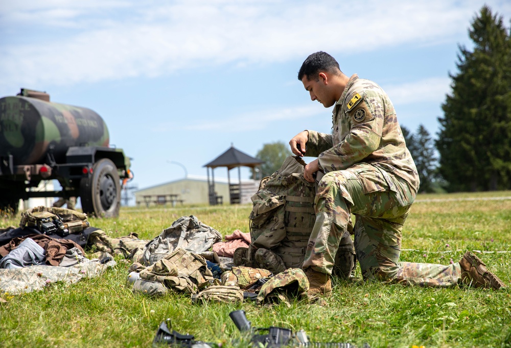 U.S. Army Europe and Africa Best Squad Competition: In-Processing