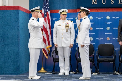 Center for Information Warfare Training Conducts Change of Command