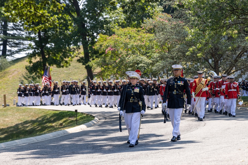 Funeral service of General Alfred M. Gray Jr.