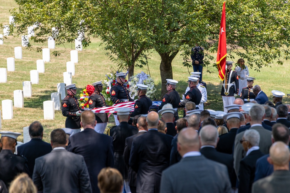 Funeral service of General Alfred M. Gray Jr.