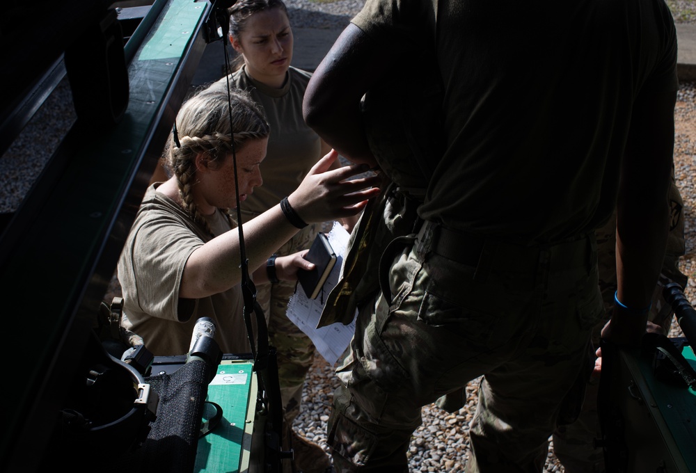 Combat Medics in the 129th MCAS are pushed to the limits during nonstop 24 hour training