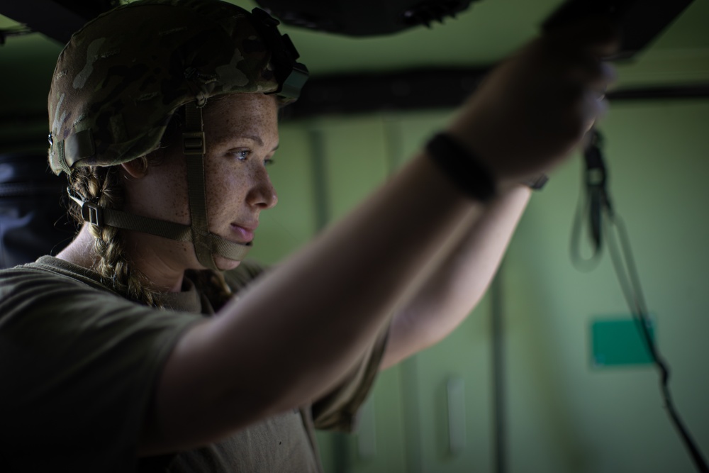Combat Medics in the 129th MCAS are pushed to the limits during nonstop 24 hour training