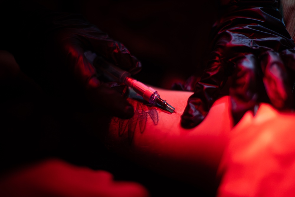 Combat Medics in the 129th MCAS are pushed to the limits during nonstop 24 hour training