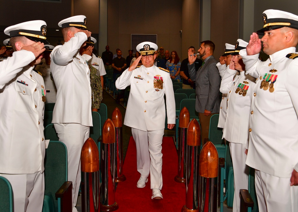 NAVFAC NW Holds Change of Command Ceremony