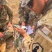 Soldiers work on critical land navigation skills during Caribbean Thunder