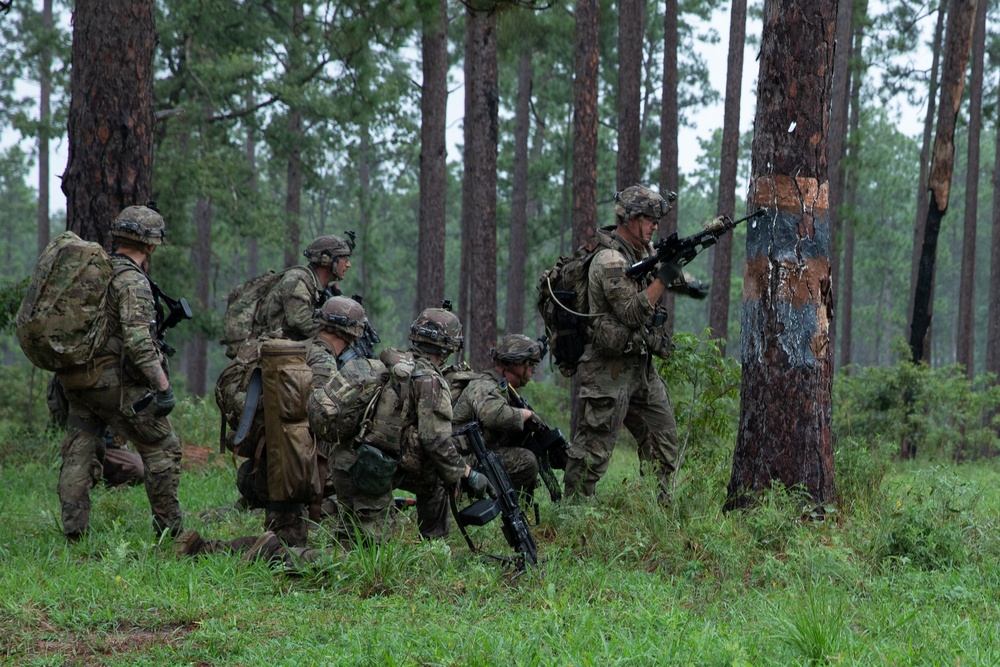 Task Force Guardian force on force exercise JRTC 24-09