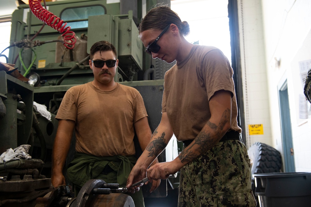 NMCB 133 Conducts Homeport Operations