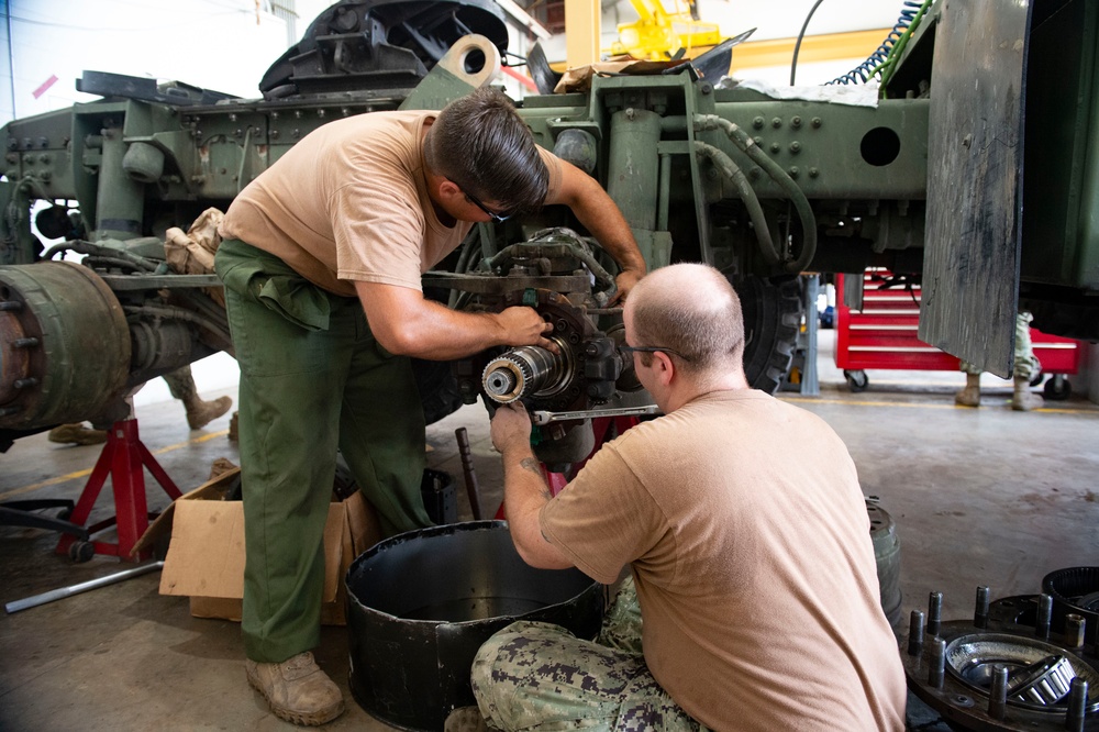 NMCB 133 Conducts Homeport Operations