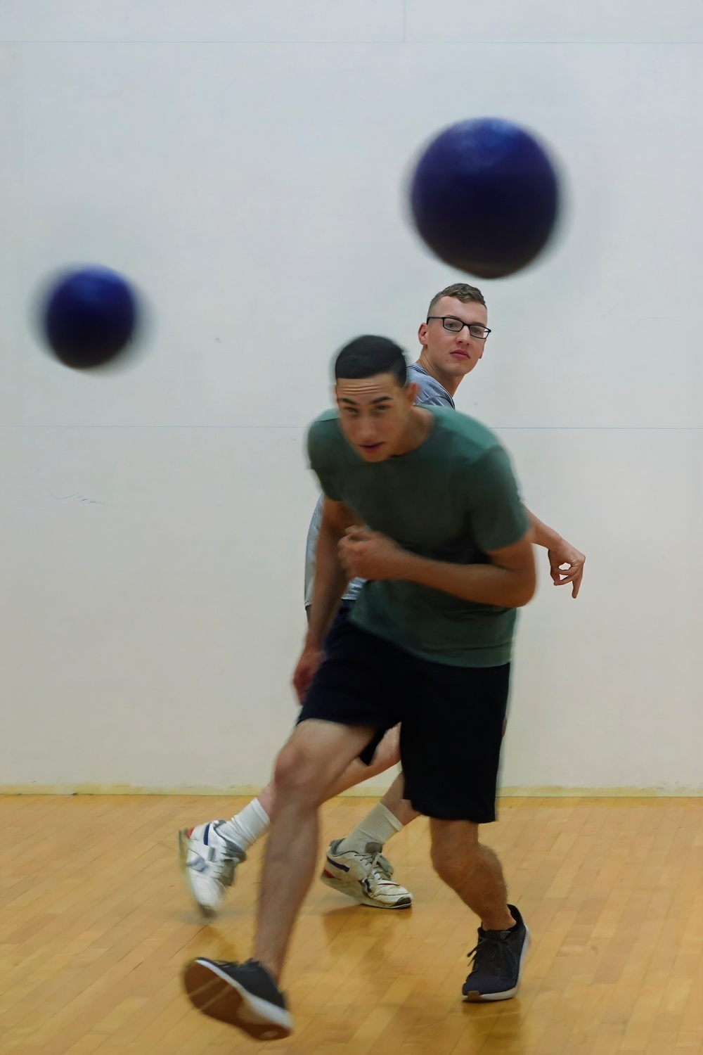 Marine Corps Warfighting Laboratory/Futures Directorate Dodgeball Physical Training Session