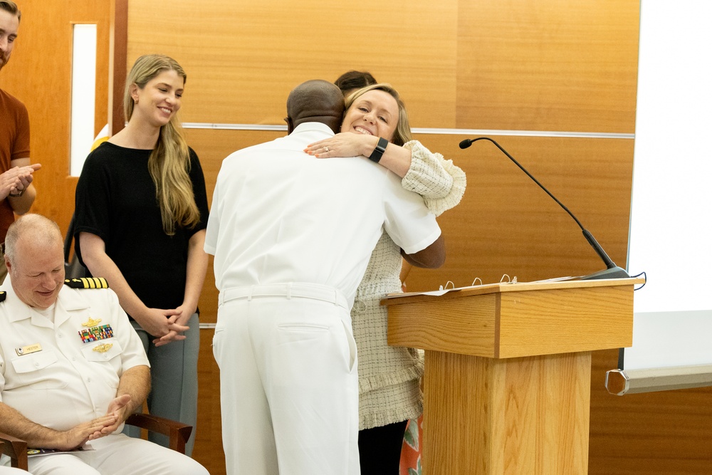 Farewell to Captain Carlos D. Williams and Welcome to LTC (P) Shannon C. Ford