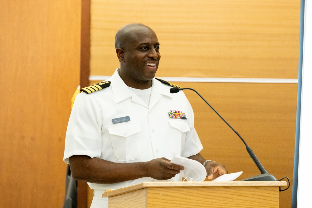 Farewell to Captain Carlos D. Williams and Welcome to LTC (P) Shannon C. Ford