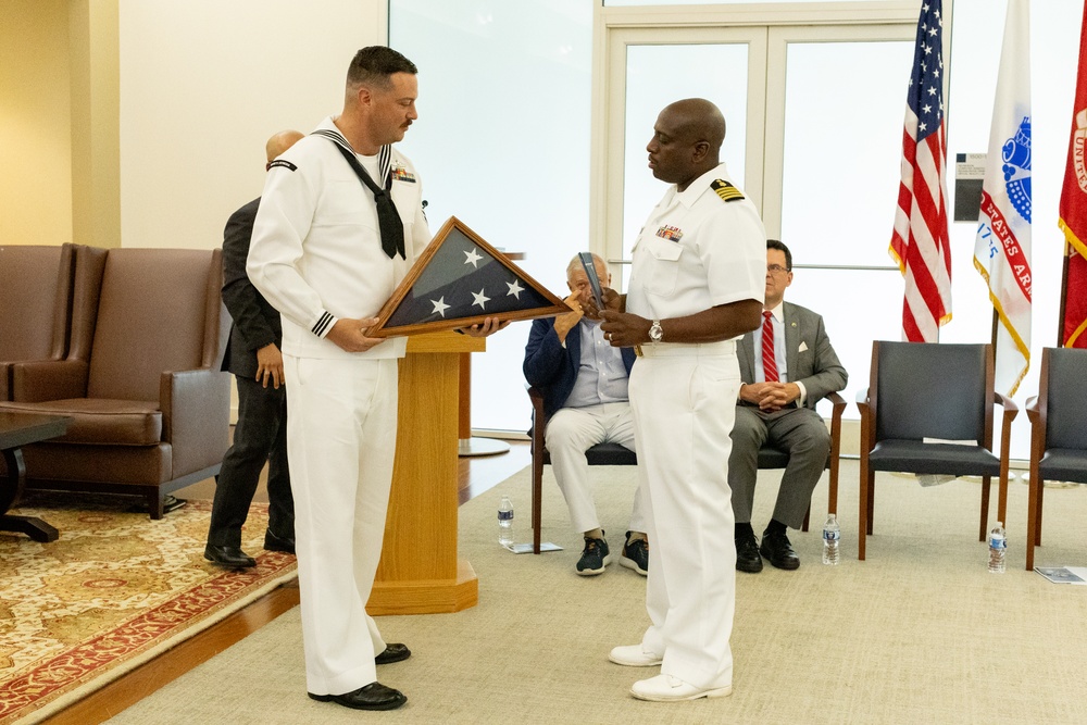 Farewell to Captain Carlos D. Williams and Welcome to LTC (P) Shannon C. Ford