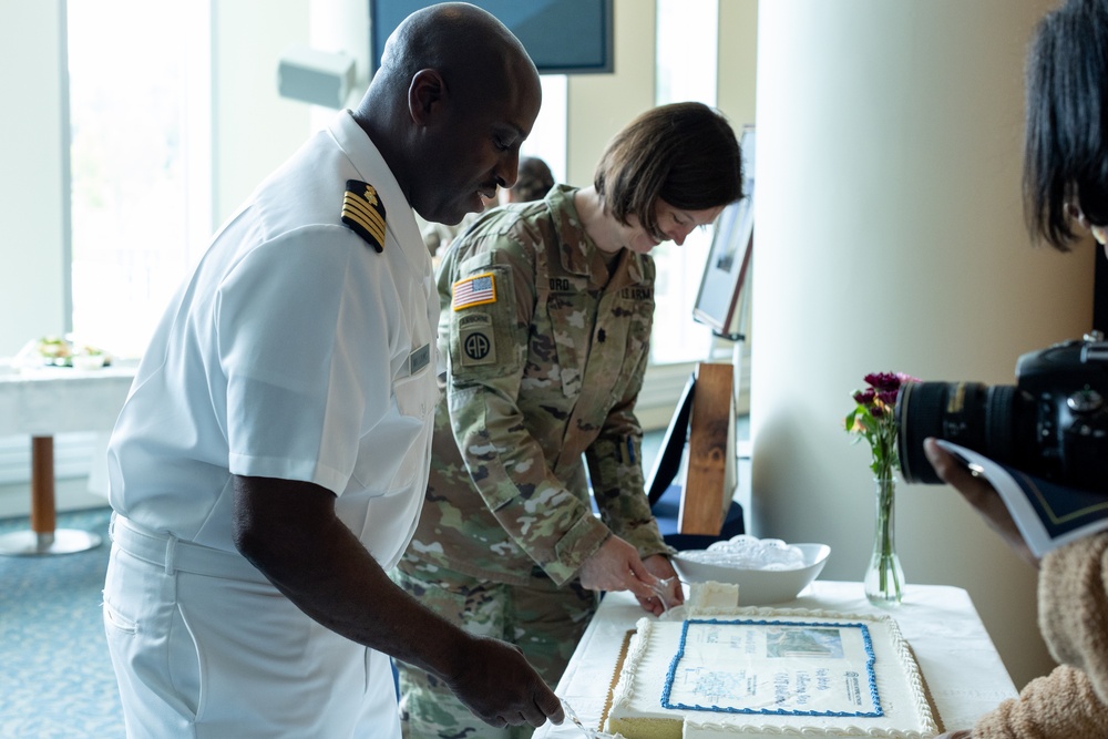 Farewell to Captain Carlos D. Williams and Welcome to LTC (P) Shannon C. Ford