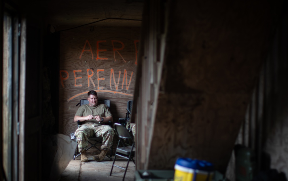 Combat Medics in the 129th MCAS are pushed to the limits during nonstop 24 hour training