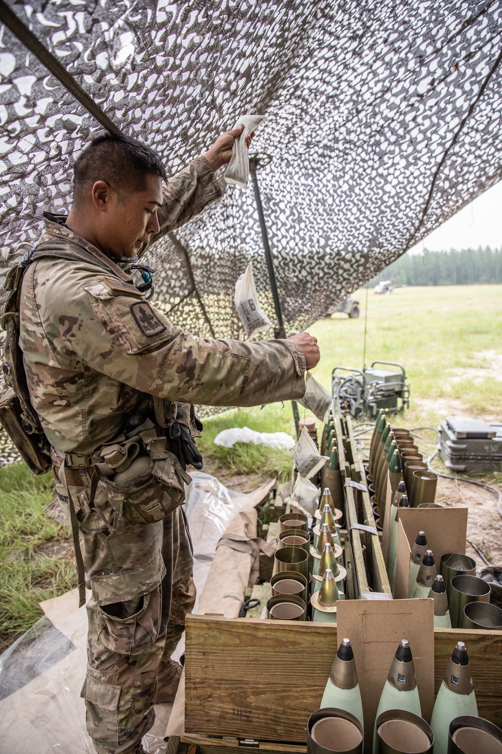 1-487th Field Artillery at JRTC 24-09