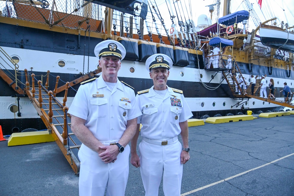 CPF and C3F attend Amerigo Vespucci reception