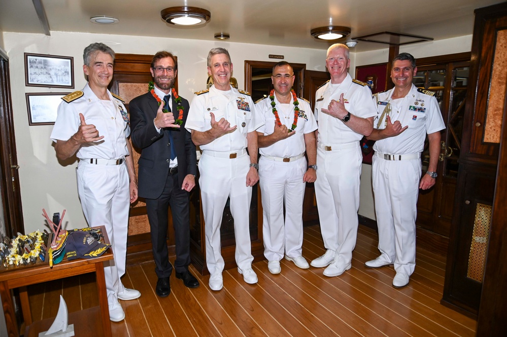 CPF and C3F attend Amerigo Vespucci reception