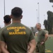 3rd MAW Commanding General and Sergeant Major train with Corporals Course