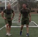 3rd MAW Commanding General and Sergeant Major train with Corporals Course