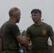 3rd MAW Commanding General and Sergeant Major train with Corporals Course