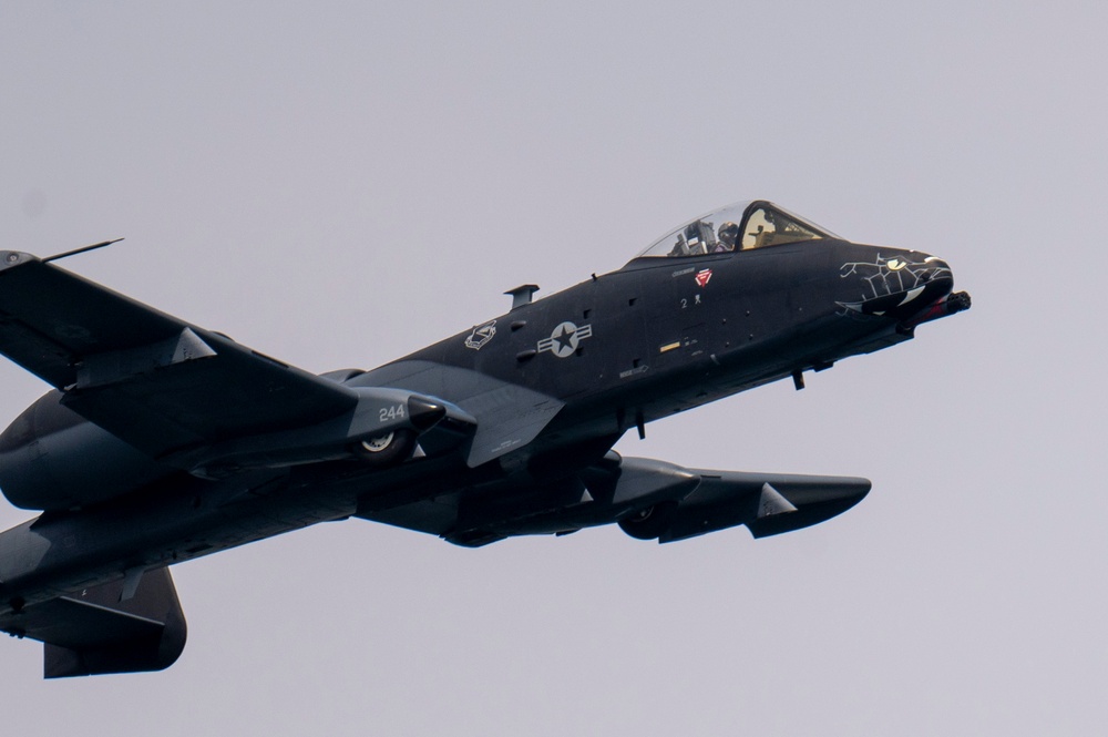 A-10 Demo - Water Follies STCU Over the River Air Show 2024