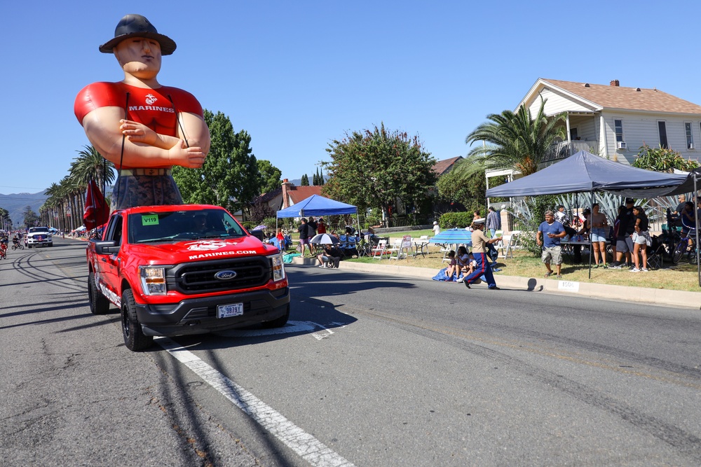 RS Riverside Marines participate in Independence Day parade