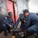 Nimitz Sailors Conduct Maintenance On Generators
