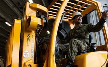 USS Gerald R. Ford (CVN 78) Conducts Supply Operations