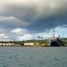 USS Florida moored at Naval Base Guam