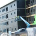 July 2024 barracks construction operations at Fort McCoy