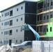 July 2024 barracks construction operations at Fort McCoy