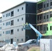 July 2024 barracks construction operations at Fort McCoy