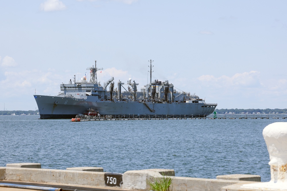 USNS Supply Returns to Naval Station Norfolk