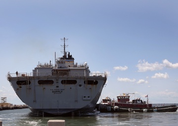 USNS Supply Returns to Naval Station Norfolk
