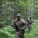 Sgt. 1st Class David Duran runs during an orienteering competition