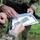 Service members  navigate during a orienteering competition