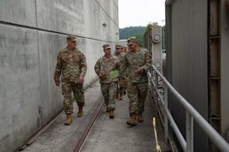 Nashville District hosts Adjutant General for Tennessee at Cheatham Dam