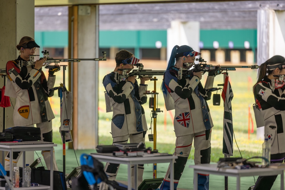 U.S. Army Sgt. Sagen Maddalena’s Women's 50m 3 position Rifle Qualifiers