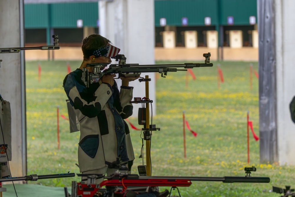 U.S. Army Sgt. Sagen Maddalena’s Women's 50m 3 position Rifle Qualifiers