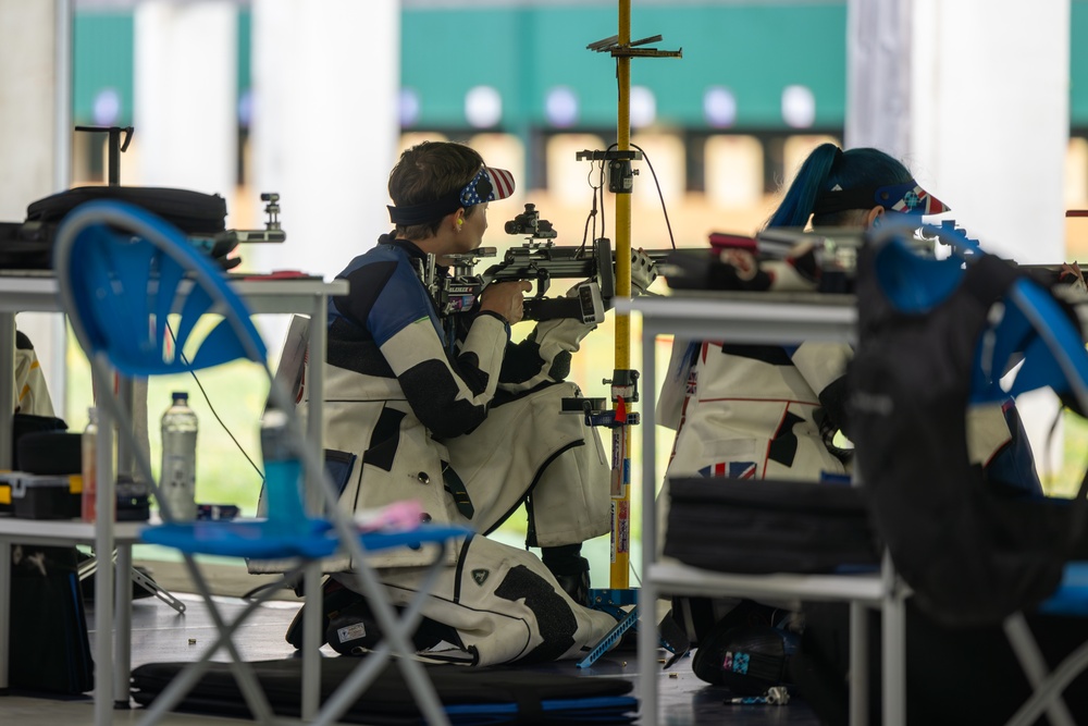 U.S. Army Sgt. Sagen Maddalena’s Women's 50m 3 position Rifle Qualifiers