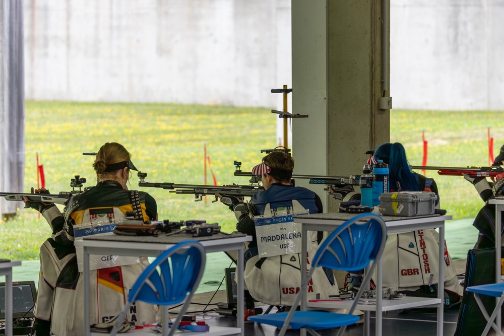 U.S. Army Sgt. Sagen Maddalena’s Women's 50m 3 position Rifle Qualifiers